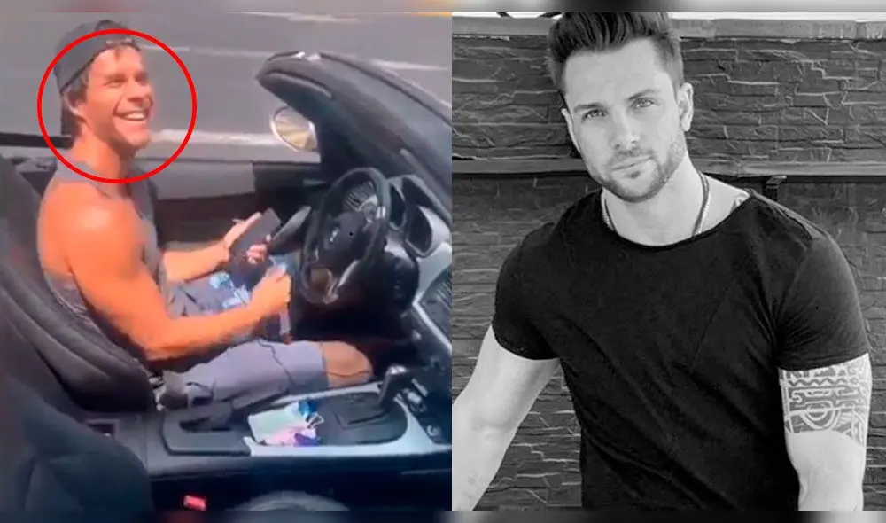 Miguel Arce incumple protocolo de seguridad en su encuentro con Nicola Porcella  Foto: composición / captura de Instagram