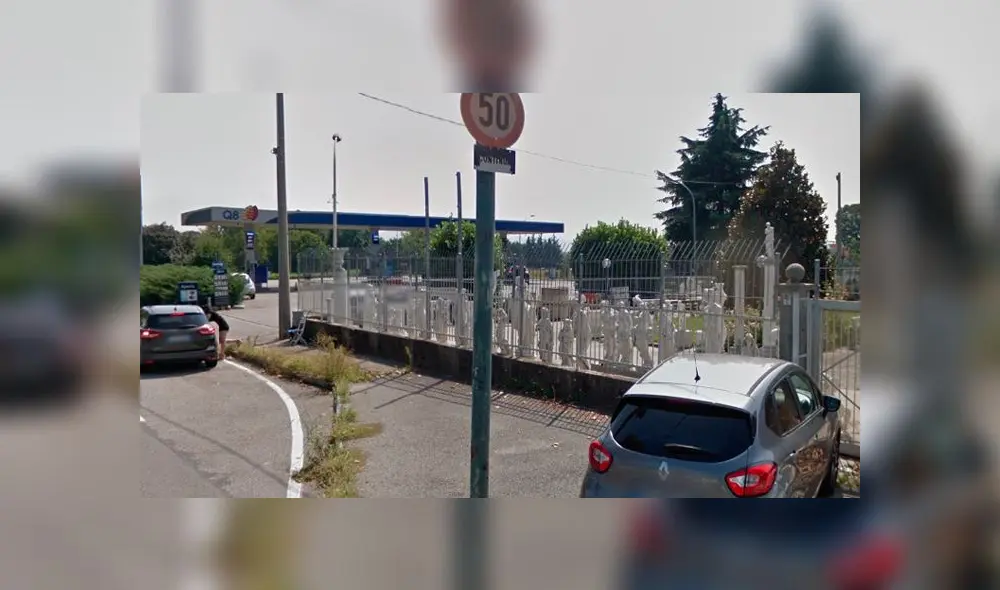 Desliza las imágenes para ver el increíble taller artístico ubicado en dicha zona de Italia. Foto: Google Maps.