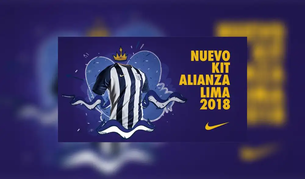 Nike lanza camiseta Alianza Lima 2018