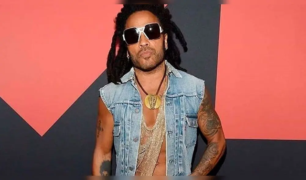 La actriz compartió una foto en sus redes, causando la reacción del cantante Lenny Kravitz