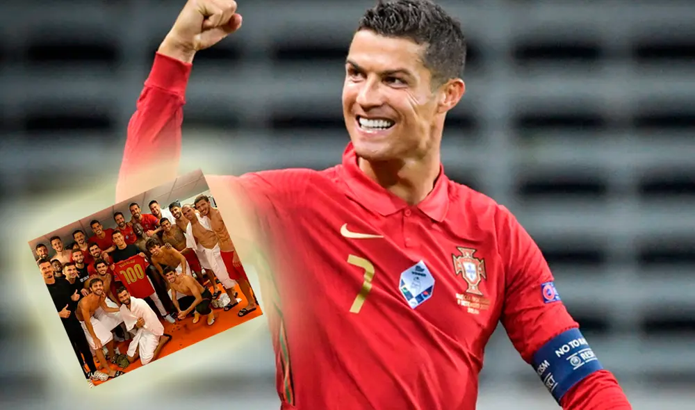 Cristiano Ronaldo se convirtió en el máximo goleador histórico en Europa tras pasar el centenar de goles. (FOTO: EFE/Composición La República).