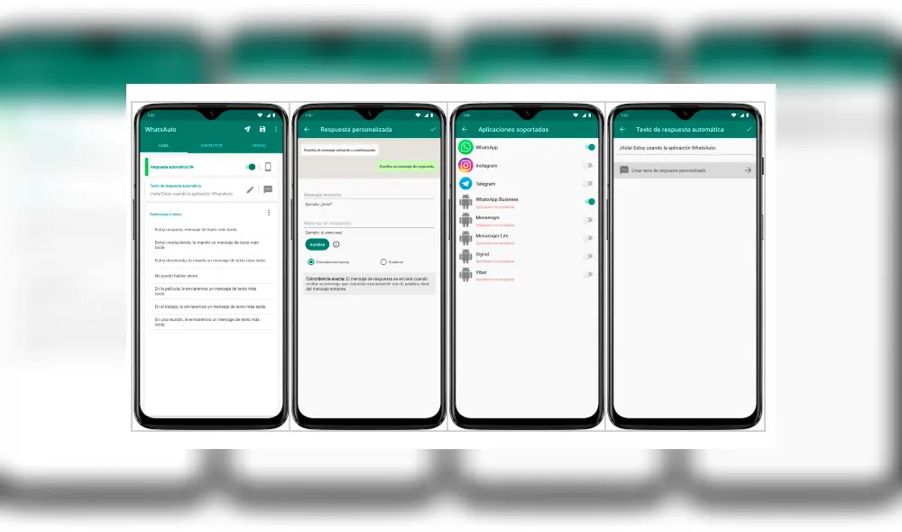 Aprende a programar respuestas automáticas a tus contactos de WhatsApp [FOTOS] 