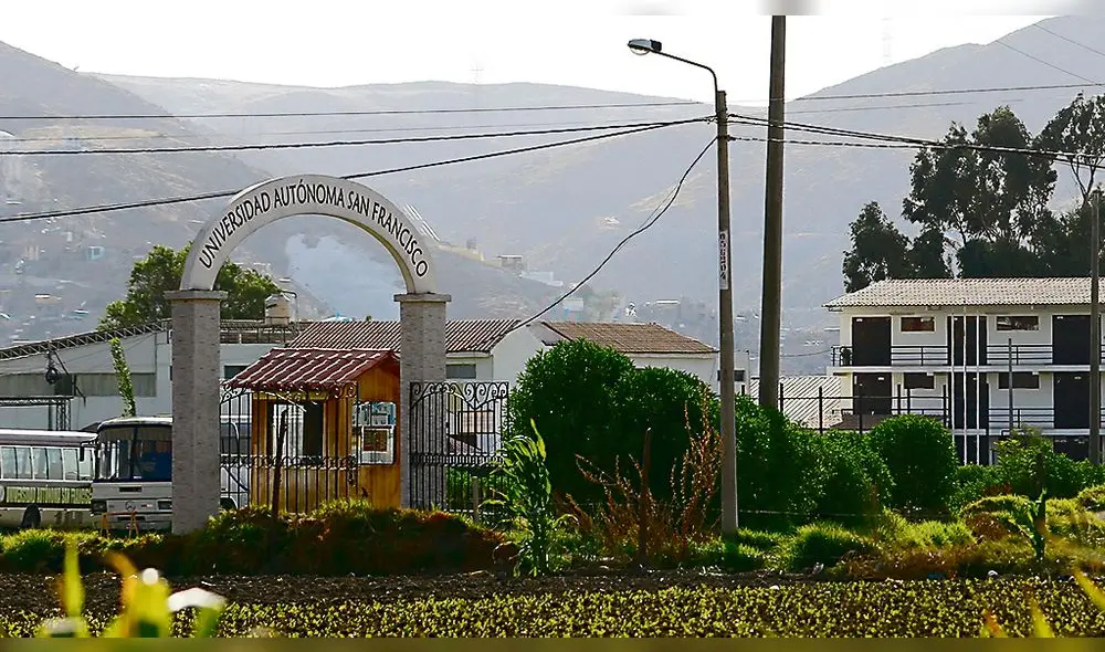 UNIVERSIDAD AUTONOMA SAN FRANCISCO 