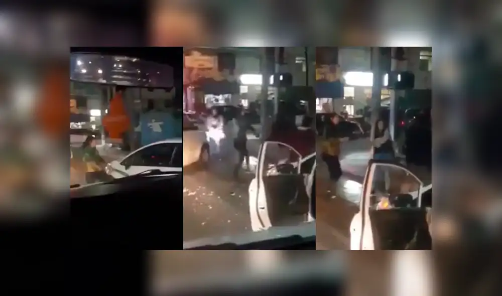 Facebook: ladrón aprovecha la pelea entre dos mujeres y un conductor para robar un carro [VIDEO]