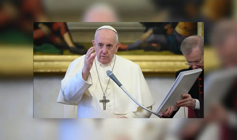 El papa Francisco pidió a las personas que recen por las víctimas del Líbano. Foto: referencial / AFP.