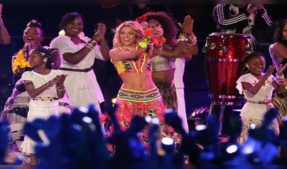 Shakira en Sudáfrica 2010