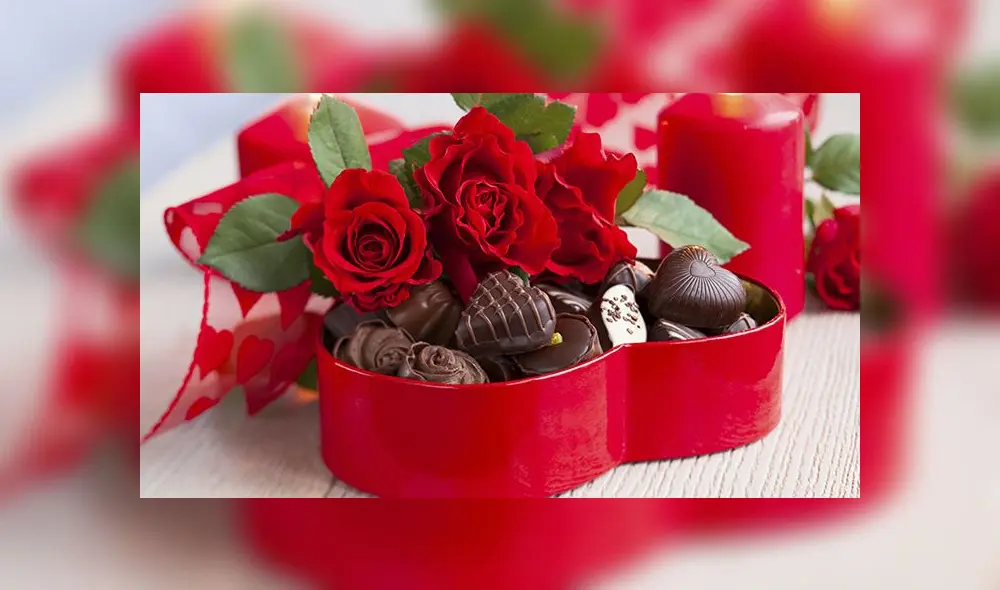 Las flores y los chocolates son obsequios que nunca faltan en el Día de San Valentín. Foto: difusión. Las flores y los chocolates son obsequios que nunca faltan en el Día de San Valentín. Foto: difusión.