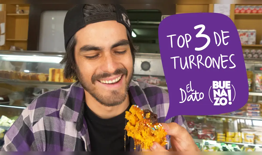 Top 3 de Turrones. El Dato Buenazo. Top 3 de Turrones. El Dato Buenazo.