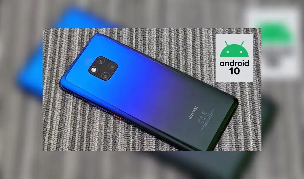 Los móviles Huawei pronto recibirán Android 10. Los móviles Huawei pronto recibirán Android 10.