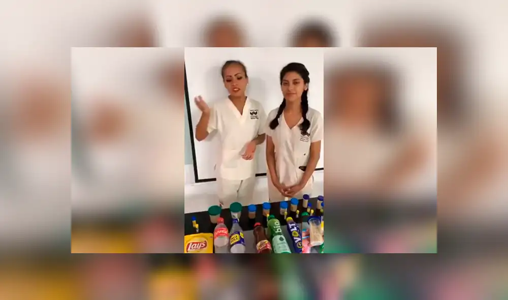 Facebook viral: expertos revelan la cantidad exacta de azúcar, sal y grasas que existe en las gaseosas y galletas [VIDEO] 