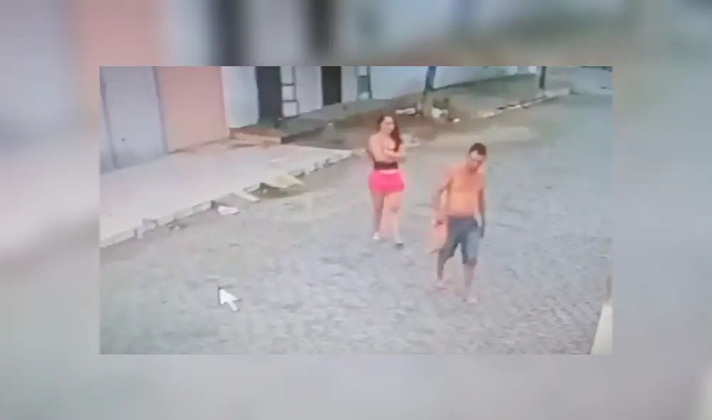 La enfurecida esposa buscó al hombre por todos lados, hasta que él cometió un error y su ella lo encontró. Foto: captura La enfurecida esposa buscó al hombre por todos lados, hasta que él cometió un error y su ella lo encontró. Foto: captura