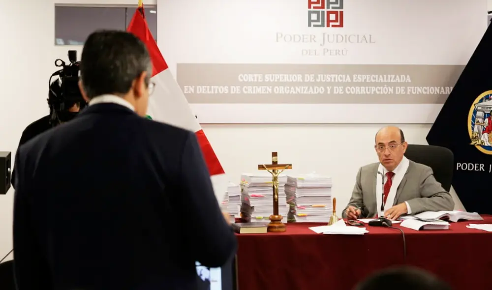 Fiscal José Domingo Pérez enfatiza en que si Keiko Fujimori continúa libre seguirá la obstucción a la justicia. John Reyes/La República.