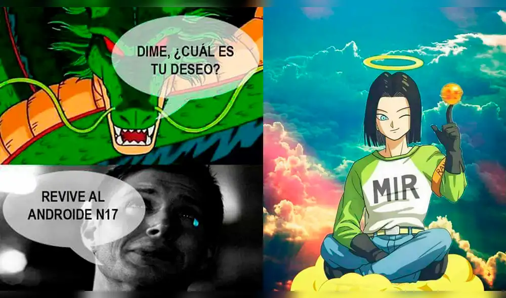 Dragon Ball Super: Número 17 se sacrifica y desata tristes memes Dragon Ball Super: Número 17 se sacrifica y desata tristes memes