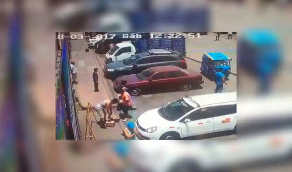 Twitter: Usuarios reportan supuesto intento de saqueo en mercado de Fiori | VIDEO