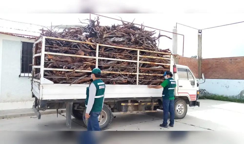 Camión fue intervenido gracias a aviso de comuneros. Camión fue intervenido gracias a aviso de comuneros.