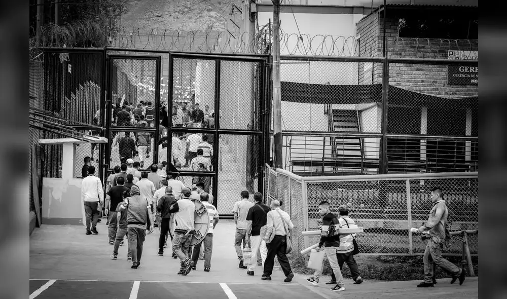 Reos del penal de máxima seguridad San Juan de Lurigancho. [FOTO]