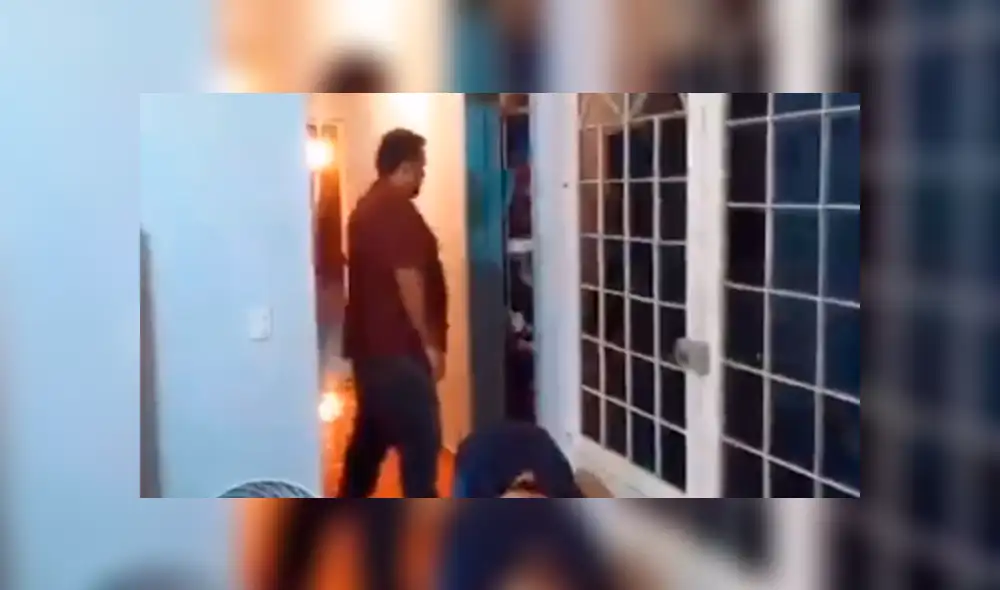 Facebook viral: mujer quería castigar a su hijo con la 'chancla', pero sucede lo peor [VIDEO]