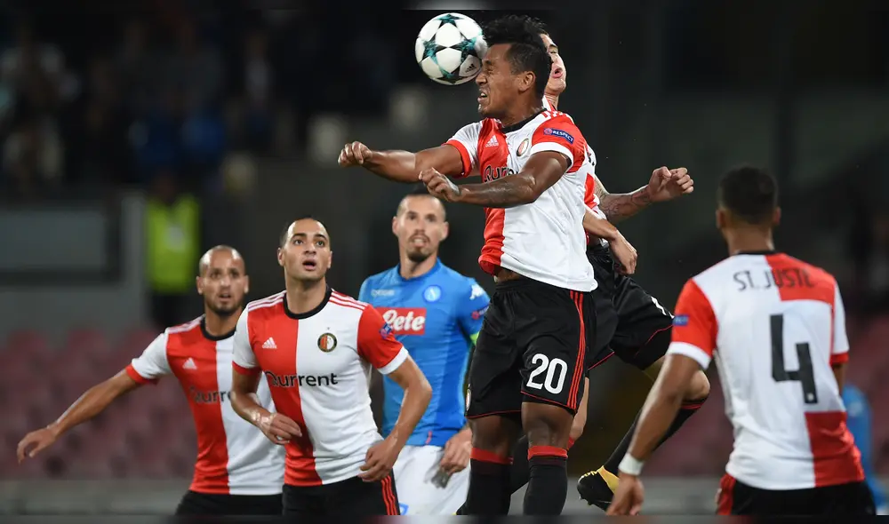 El Feyenoord de los Países Bajos fue el último equipo del volante de la selección peruana. Foto: AFP. El Feyenoord de los Países Bajos fue el último equipo del volante de la selección peruana. Foto: AFP.
