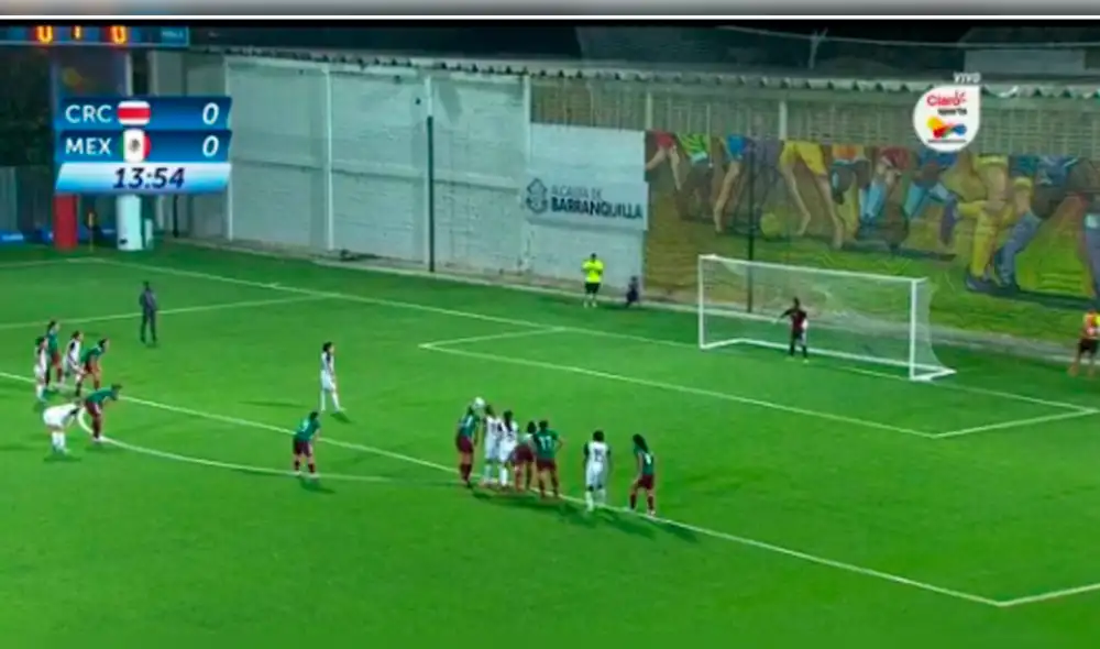 México vs Costa Rica: de penal, Katherine Alvarado puso el 0-1 en la final femenina [VIDEO]