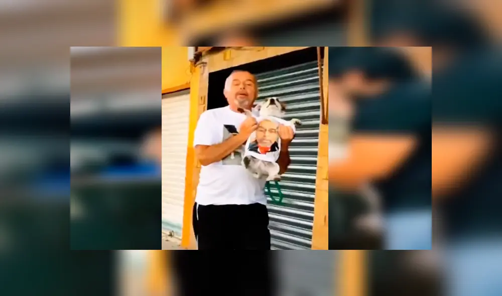 Desliza las imágenes hacia la izquierda para apreciar la verdadera amistad entre un padre y su nueva mascota.