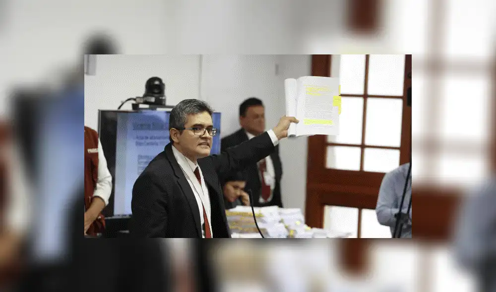 José Domingo Pérez: "Allanamiento ha sido legal"