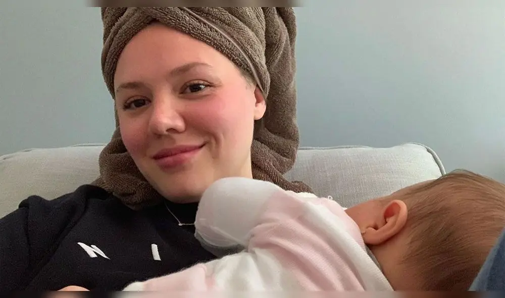 Joy Huerta y su hija cuando estaba más pequeña. Foto: Instagram Joy Huerta y su hija cuando estaba más pequeña. Foto: Instagram