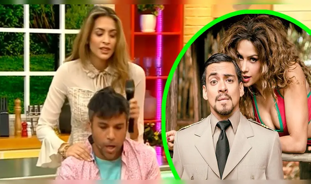 Milett Figueroa y Renzo Schuller Milett Figueroa y Renzo Schuller