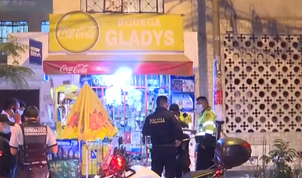 Luego de cometer el crimen el sujeto emprendió su huida sin mostrar interés por el dinero. Foto: Captura de Latina