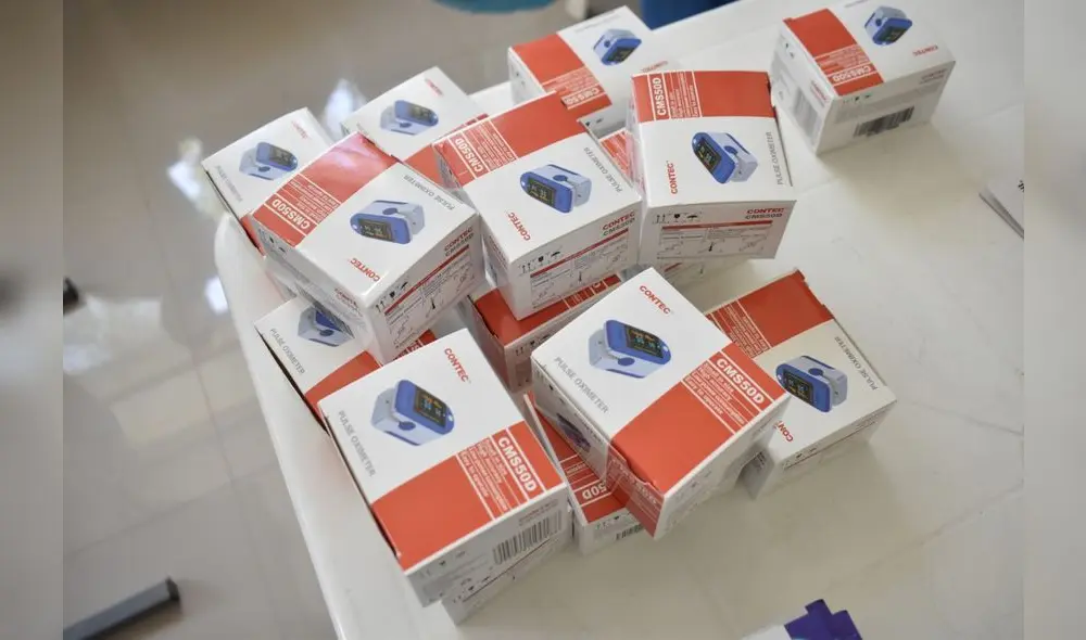 Comités fueron capacitados sobre el adecuado uso del pulsioxímetro. Foto: Gore Piura