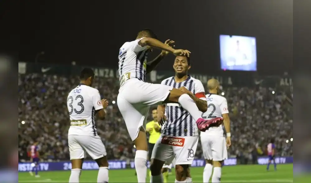 Kevin Quevedo marcó el primer gol del partido entre Alianza Lima y Alianza Universidad en Matute. Foto: Twitter Liga 1 Movistar. Kevin Quevedo marcó el primer gol del partido entre Alianza Lima y Alianza Universidad en Matute. Foto: Twitter Liga 1 Movistar.