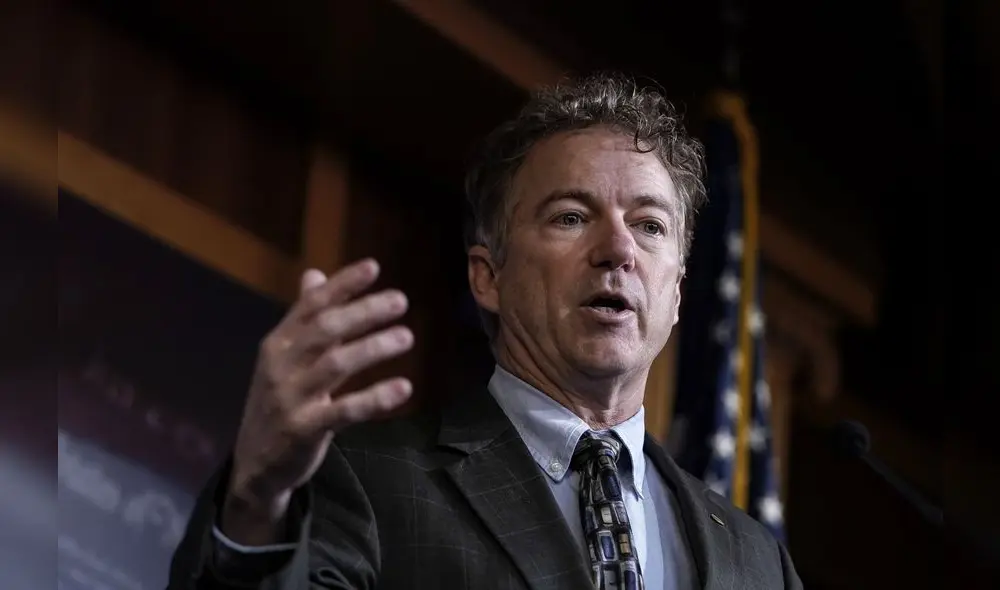 Paul, del estado de Kentucky, "se siente bien y está en cuarentena", señala comunicado. Foto: AFP. Paul, del estado de Kentucky, "se siente bien y está en cuarentena", señala comunicado. Foto: AFP.