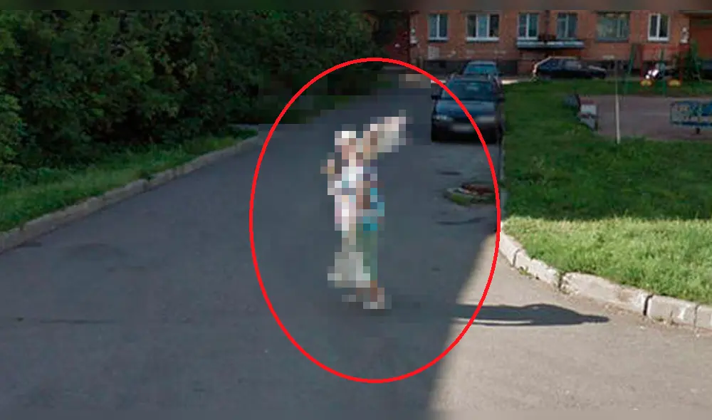 Google Maps: ¿Encontraron un 'angel' en calle de Rusia? [FOTOS]