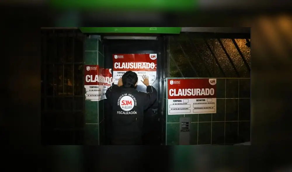 Fiscalizadores acudieron a locales ubicados en los jirones Buenaventura, Maximiliano Carranza, Justo Naveda y José Gabriel Charrearse. (Foto: Municipalidad de SJM) Fiscalizadores acudieron a locales ubicados en los jirones Buenaventura, Maximiliano Carranza, Justo Naveda y José Gabriel Charrearse. (Foto: Municipalidad de SJM)