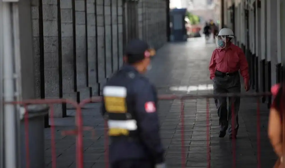 Pocas personas salieron a las calles céntricas. Fotos: Rodrigo Talavera - La República