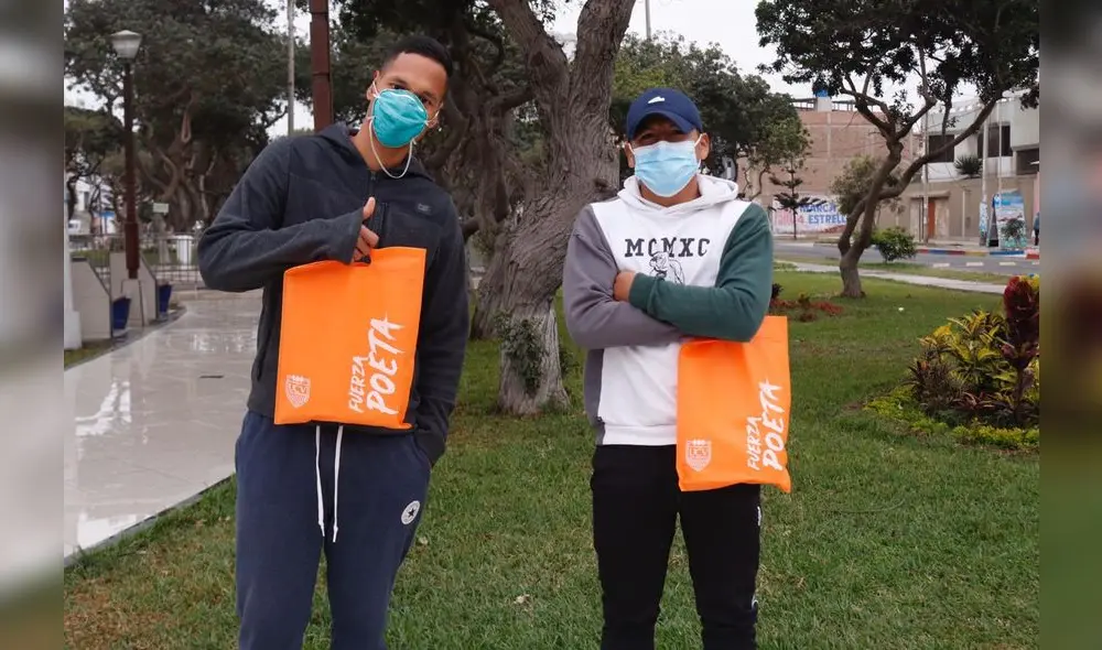 Renzo Garces y Elsar Rodas pilares en la zona defensiva poeta.