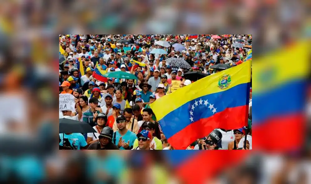 Venezuela cumple 100 días de protestas con salida de prisión de Leopoldo López Venezuela cumple 100 días de protestas con salida de prisión de Leopoldo López