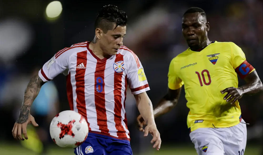 Ecuador y Paraguay no se ven las caras desde las eliminatorias Rusia 2018. Foto: Jorge Sáenz Ecuador y Paraguay no se ven las caras desde las eliminatorias Rusia 2018. Foto: Jorge Sáenz