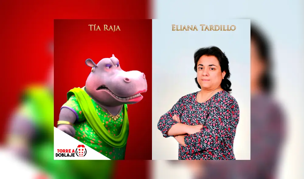 Eliana Tardillo como Tía Raja