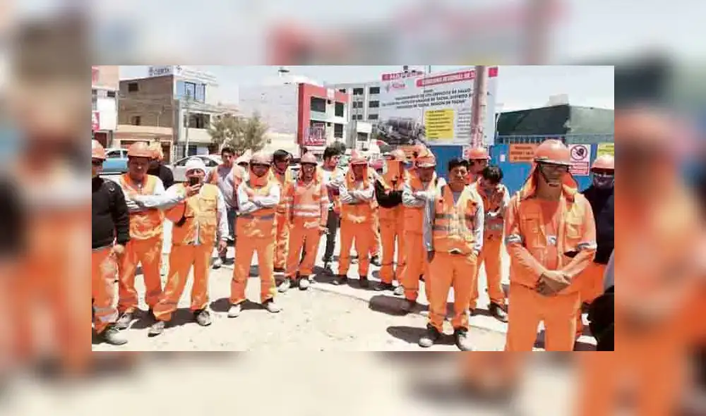 Impagos. Trabajadores anuncian nueva movilización.