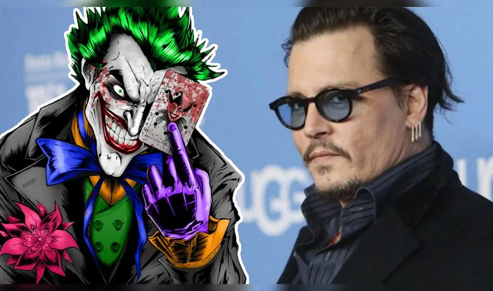 Johnny Depp entre los actores que podrían darle vida a Joker - Fuente: composición