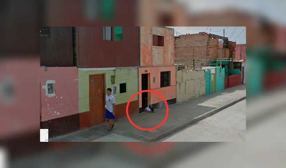 Google Maps: revisa su casa en el Callao, hace zoom y descubre la irresponsabilidad de su esposo [FOTOS]