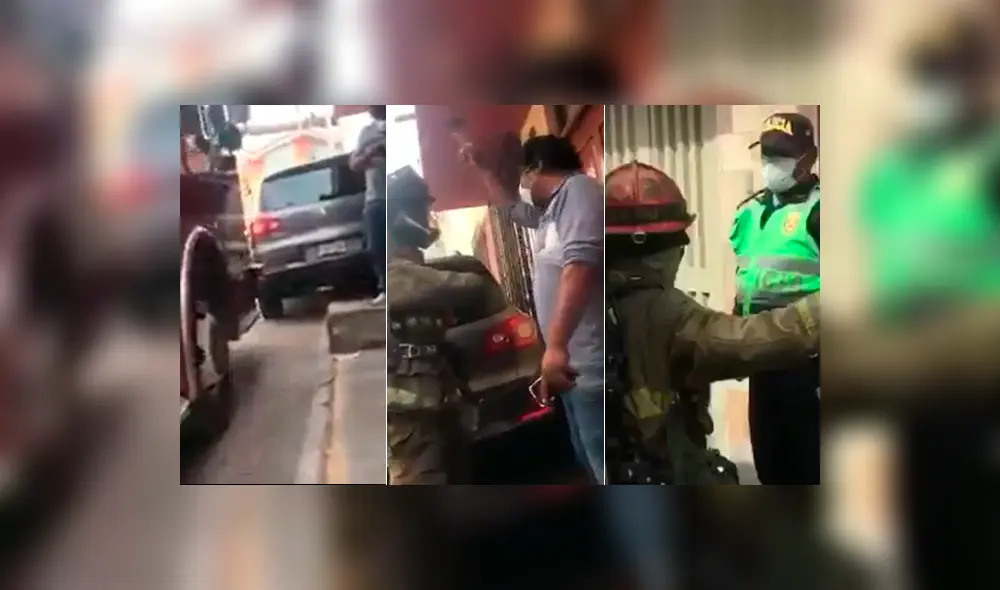 arequipa incendio bomberos