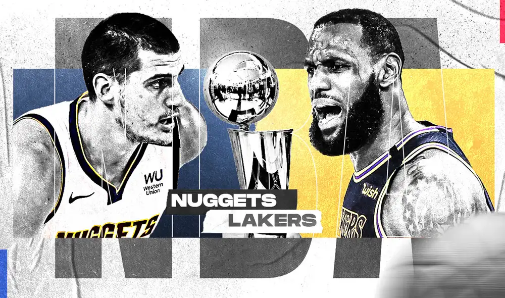 Los Angeles Lakers vs. Denver Nuggets por el juego 3 de las finales de la Conferencia Oeste NBA Playoffs 2020. (Gráfica: Fabrizio Oviedo/La República).