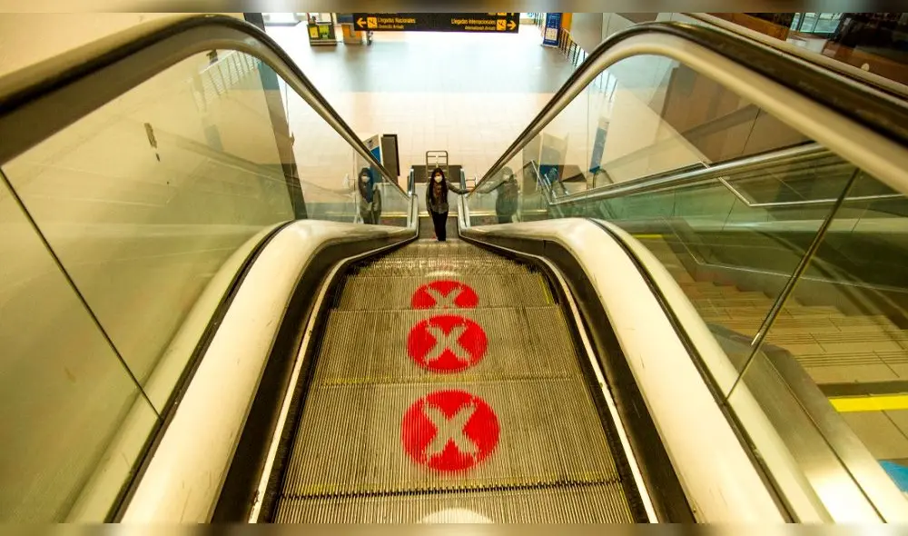Aeropuerto Jorge Chávez presentó nuevos protocolos de seguridad. (Fotos: John Reyes / La República)