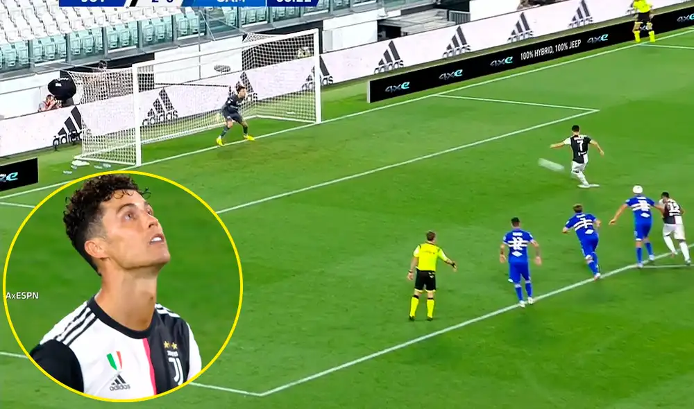 Cristiano Ronaldo falló penal y se aleja de la pelea por ser el 'Capocannoniere'. (FOTO: Composición La República). Cristiano Ronaldo falló penal y se aleja de la pelea por ser el 'Capocannoniere'. (FOTO: Composición La República).