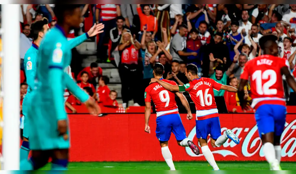 Barcelona vs Granada: locales ganaron 2-0 a azulgrana por la Liga Santander. Barcelona vs Granada: locales ganaron 2-0 a azulgrana por la Liga Santander.