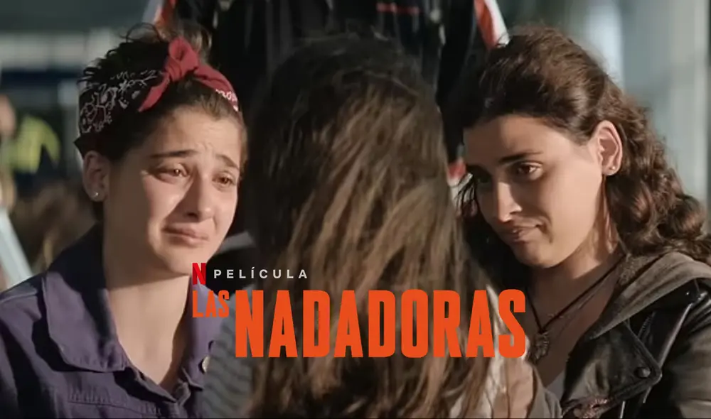 Yusra y Sarah Mardini inspiraron la película "Las nadadoras". Foto: Netflix Yusra y Sarah Mardini inspiraron la película "Las nadadoras". Foto: Netflix