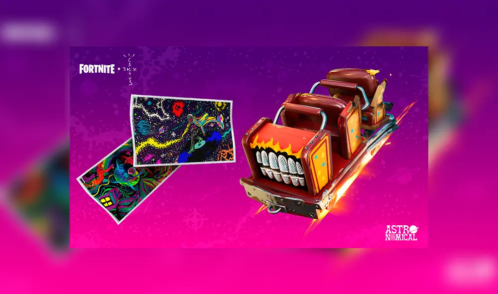 Los usuarios que participen del evento Astronomical de Fortnite conseguirán un planeador. Los usuarios que participen del evento Astronomical de Fortnite conseguirán un planeador.