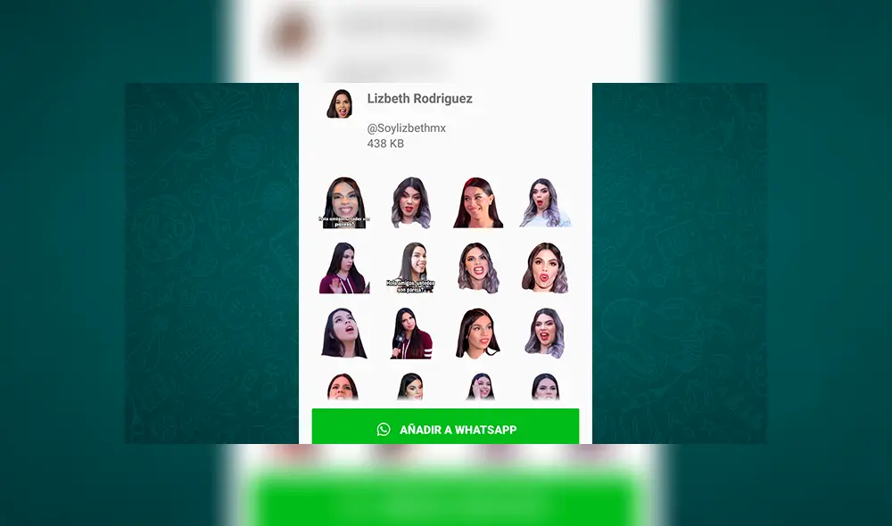 WhatsApp: de esta forma podrás descargar el 'pack' de stickers de la ‘Chica Badabun’ [FOTOS]