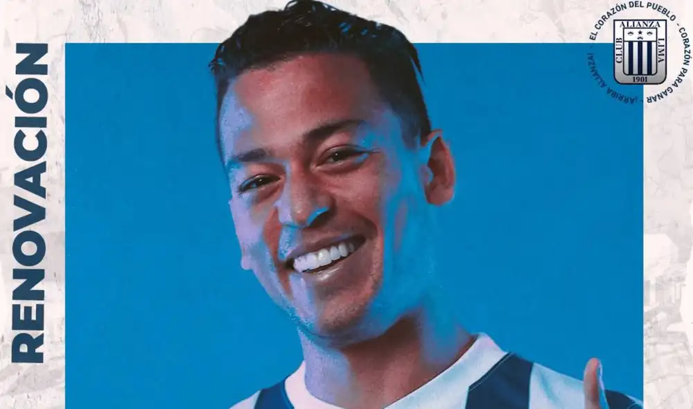 Cristian Benavente renovó su contrato. Buscará el tricampeonato. Foto: Alianza Lima